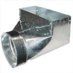Register Boot, 90 Deg, #203R, 10 x 4 x 6"