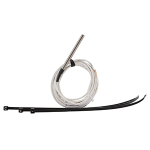 Temperature Sensor, Flange Mount, W/Term, 10K