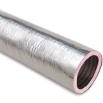 KM Insulated Flex-Vent, 6"x25' Silver Jacket R8 Bag